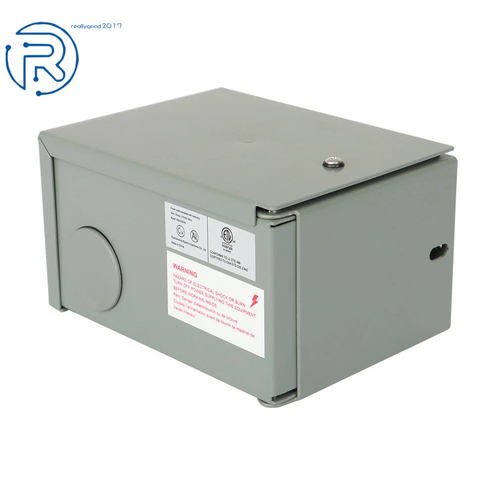 30 Amp RV Generator Inlet Box for NEMA Power Inlet (L5-30R)