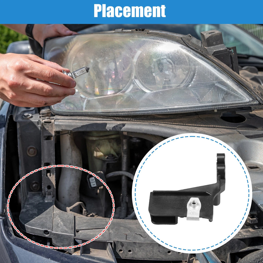 1 Pair Headlight Support Mount Bracket for Ford Lincoln 