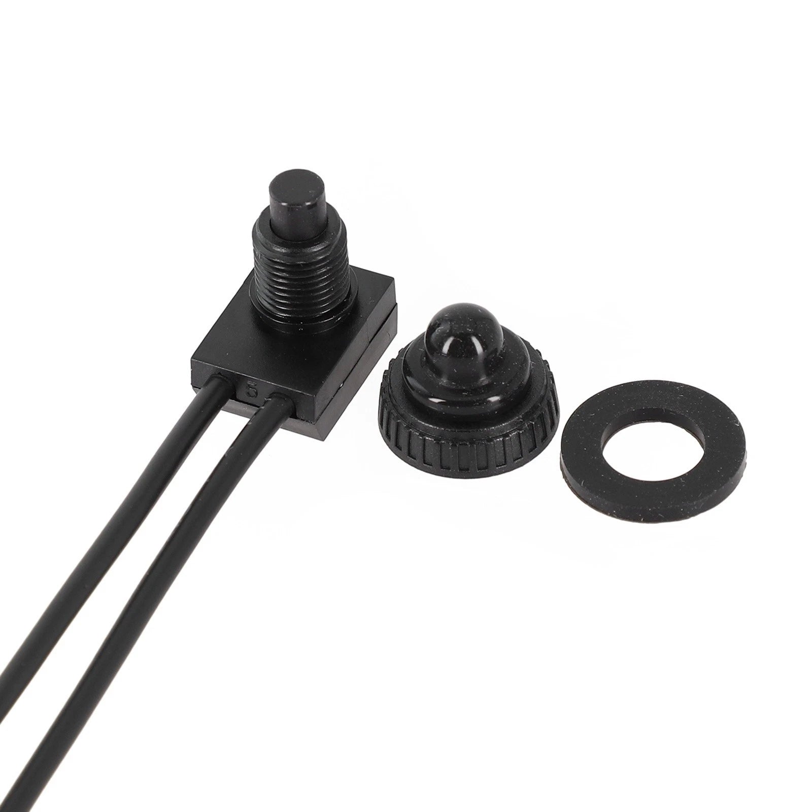 KP107 Waterproof Latching Push Button Switch for Automotive Applications