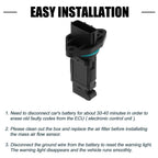 Mass Air Flow Sensor 22680-5U400 for Nissan Almera N16 (2002–2016)