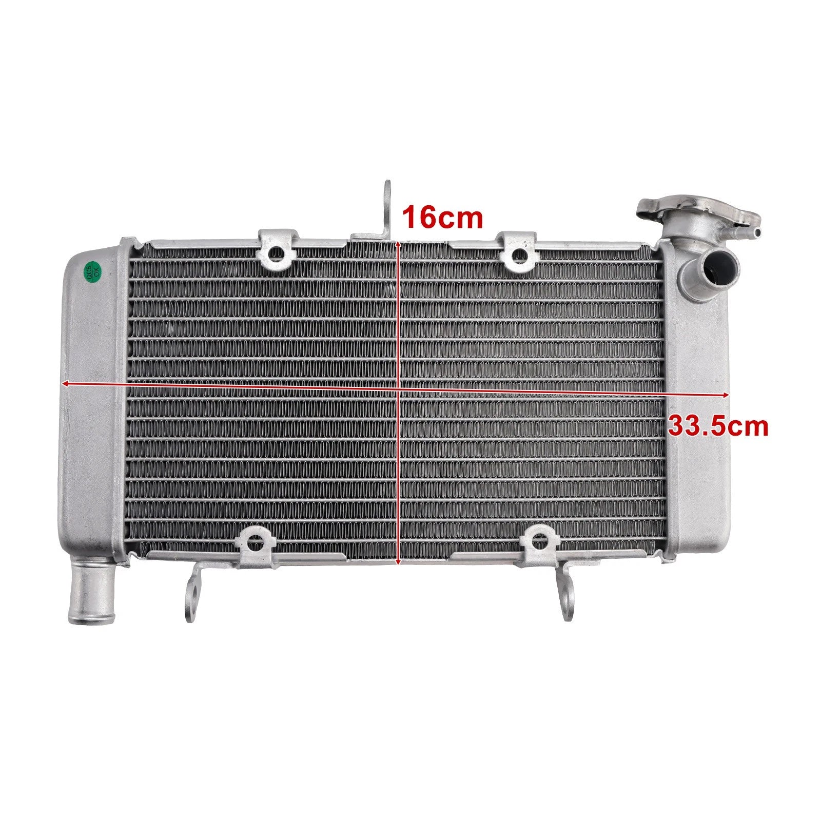 Aluminum Radiator for Honda CBR500R (2013–2021)