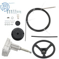 Outboard Rotary Steering Kit for Boats (17 Feet)
