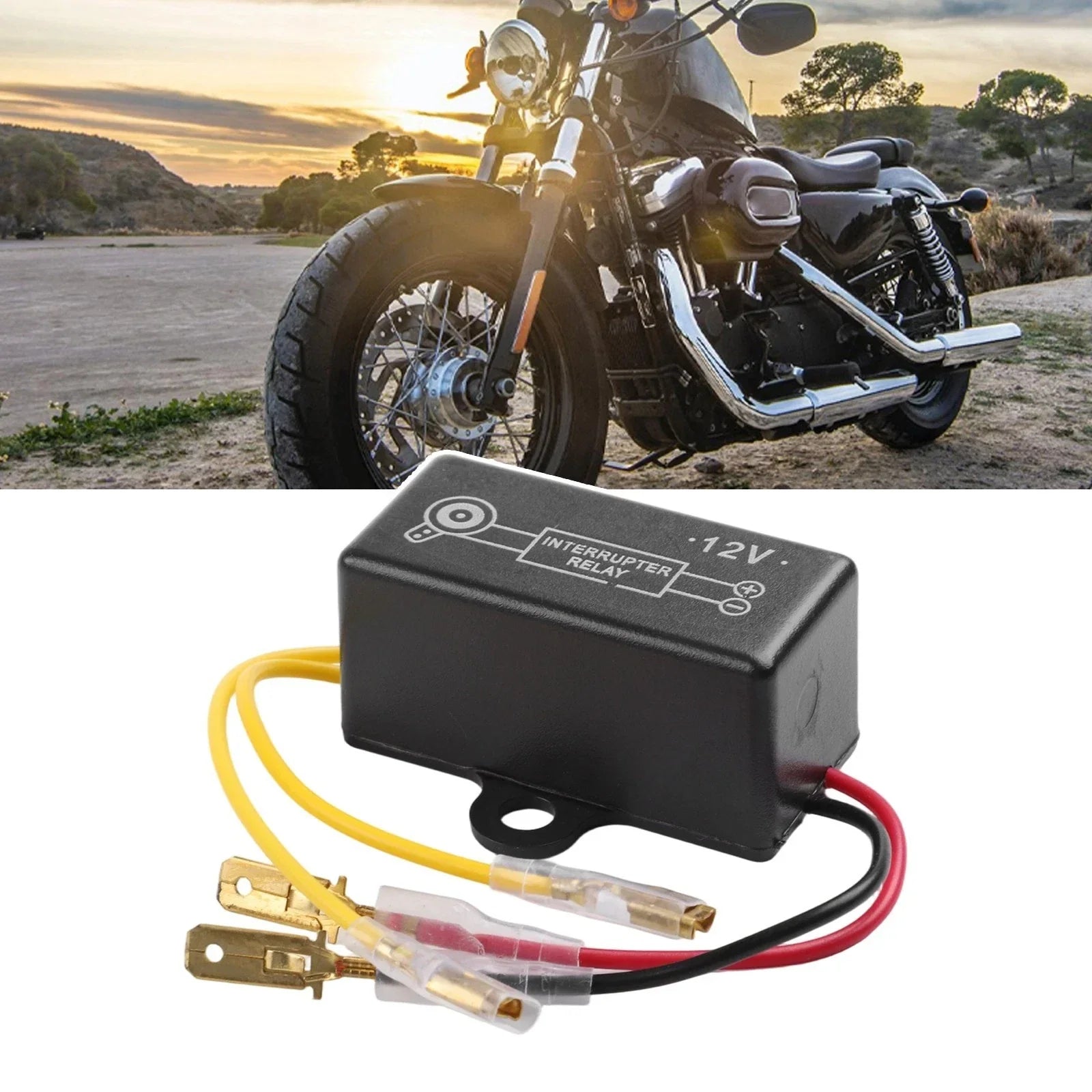 Auto Relay 12V for Motorcycles Universal Fitment
