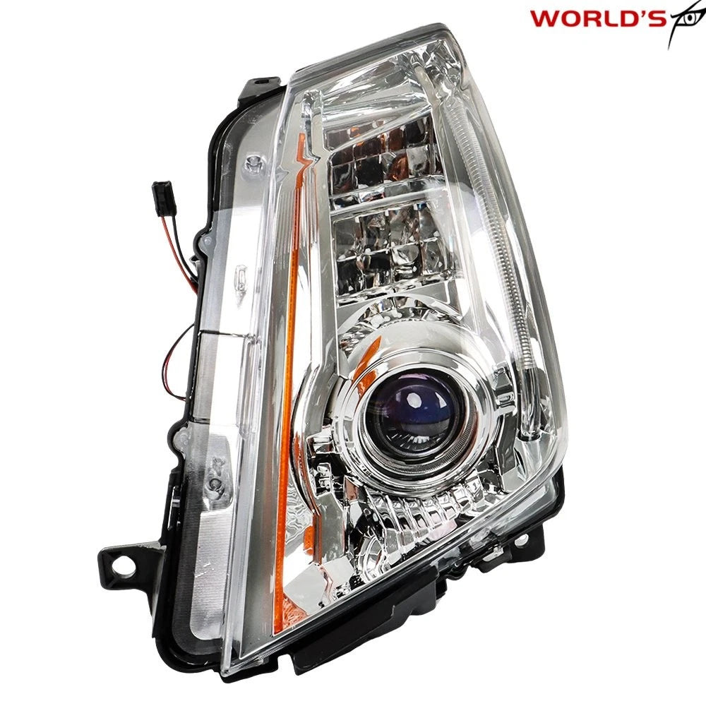 HID Headlight Set for Cadillac CTS (2008–2014) Projector Chrome