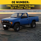 Interior Front Door Handle Set for Nissan Hardbody D21 Frontier (1986–1997)