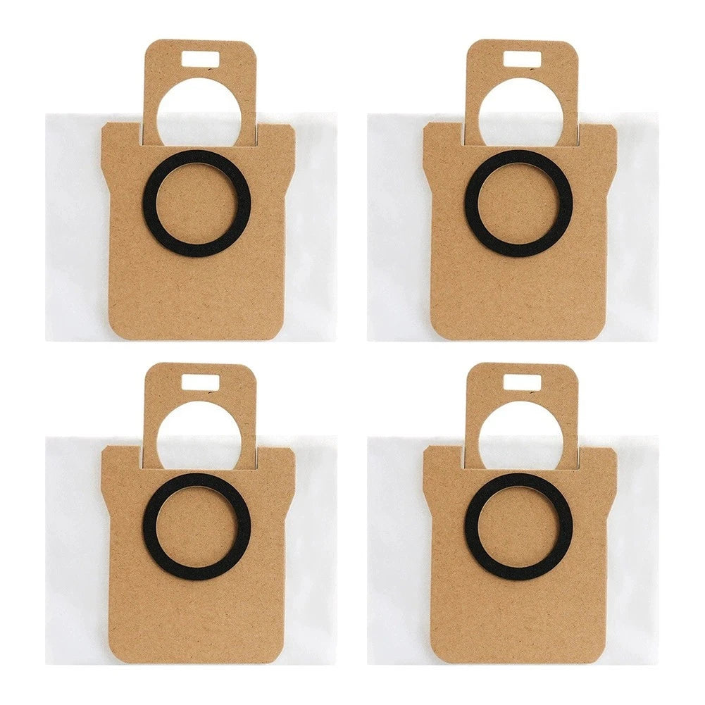 Set of 4 Vacuum Cleaner Bags for Roborock 6Max 6Pro (3.5L Capacity)