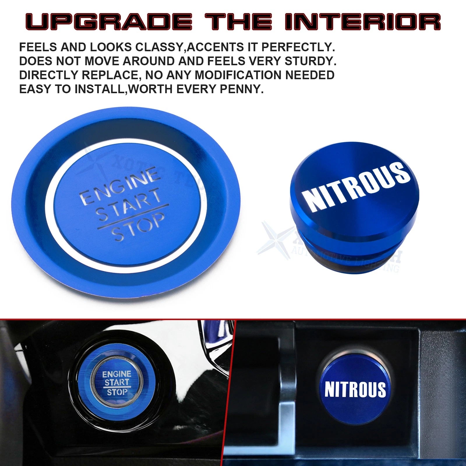 Nitrous Button Trim for Honda Civic 11th Gen (2022-2025)