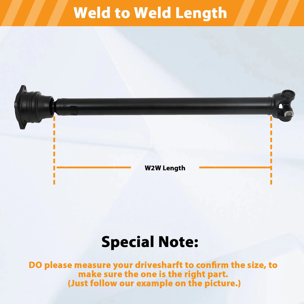 Front Prop Driveshaft for Hummer H3 (2007-2010) 4WD/RWD