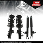 Set of 4 Shock Struts for Lincoln MKS (2013â2016) w/Electronic