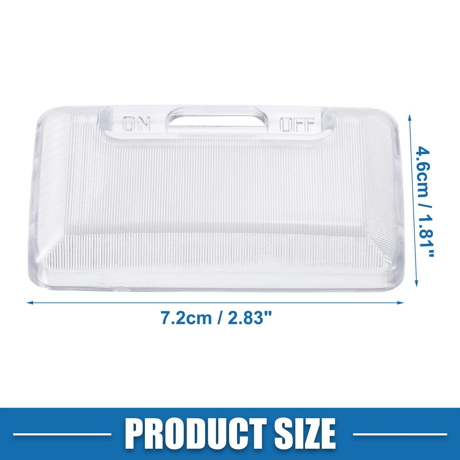 Dome Light Bezel Lens for Mazda Miata (1996–2005) - Clear
