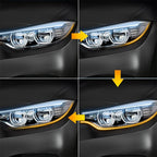 Set of 2 LED Switchback DRL Tube Light Strip for Universal Fit