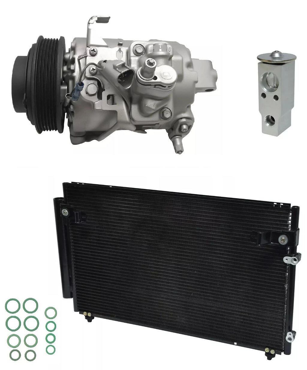 AC Compressor Kit with Condenser for Lexus GS400 4.0L V8 (1998–2005)