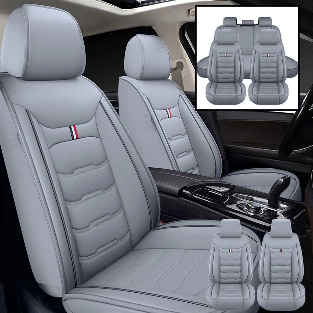 Full Set Leather Seat Covers for Toyota Tacoma (5-Seats)