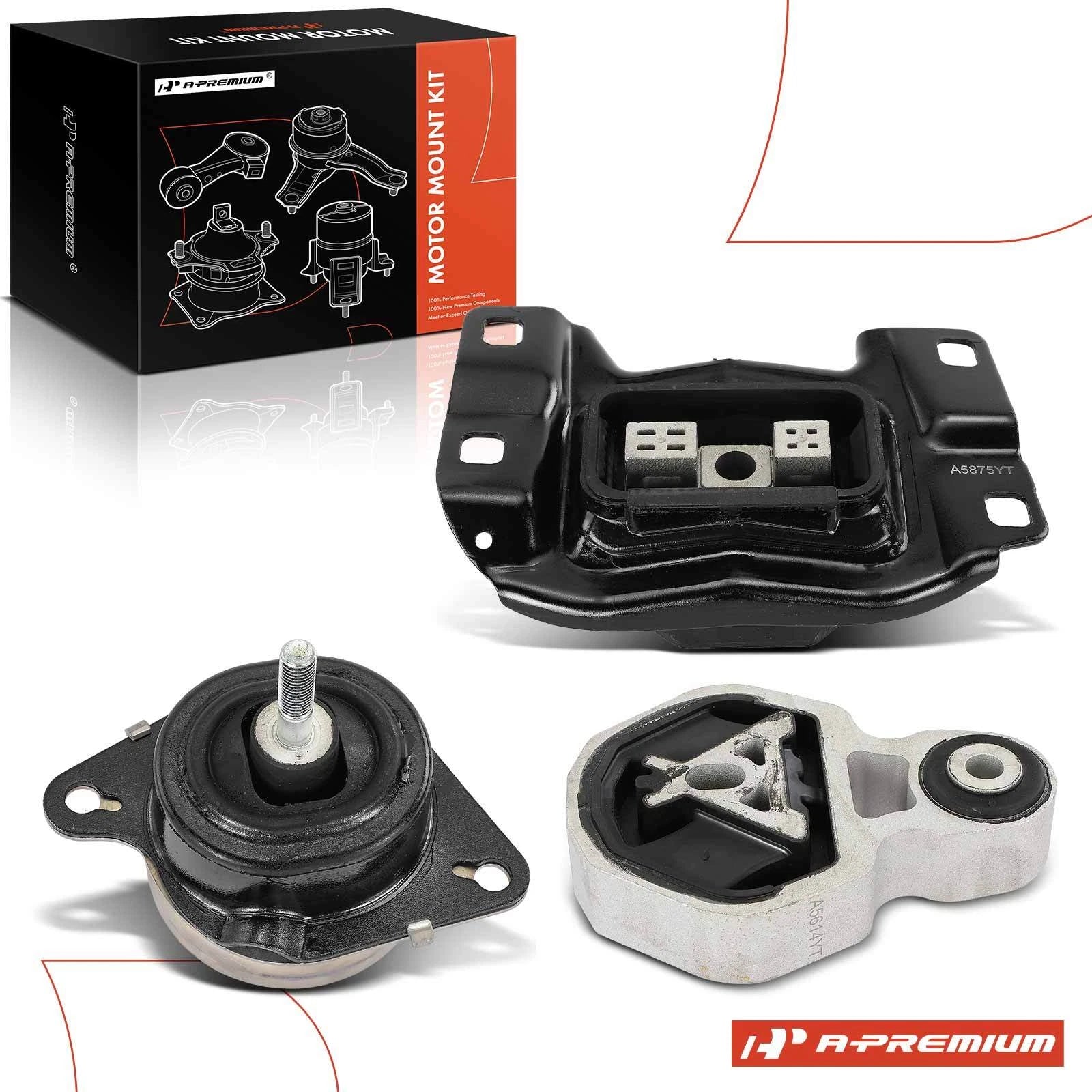 3X Engine Mount & Transmission Mount for Ford Explorer 
