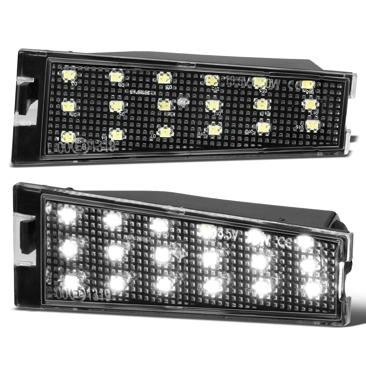 SMD LED License Plate Light Assembly for Cadillac CTS Sedan (2008–2010)