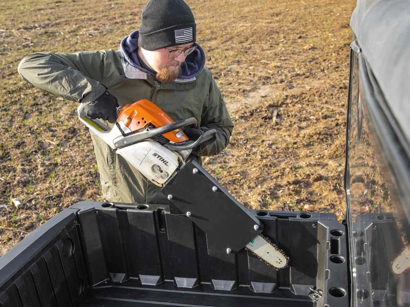 Chainsaw Mount for Polaris Ranger & General (See Notes for Fitment)