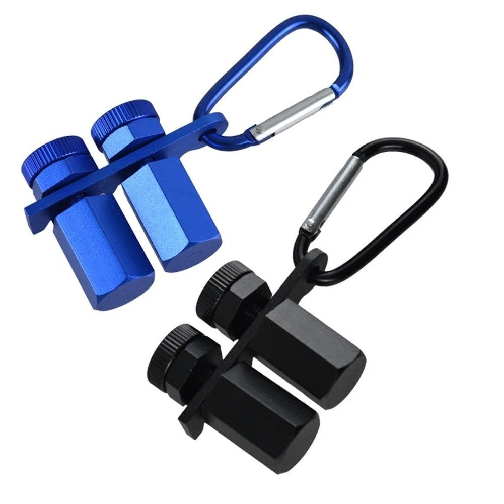 Set of 4 Tall Stair Gauges for Framing Square (Compatible) - Black Blue Design