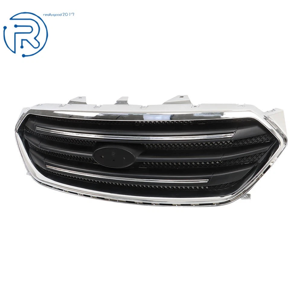 Matte Black Grille Assembly with Chrome Trim for Ford Taurus (2013–2019)