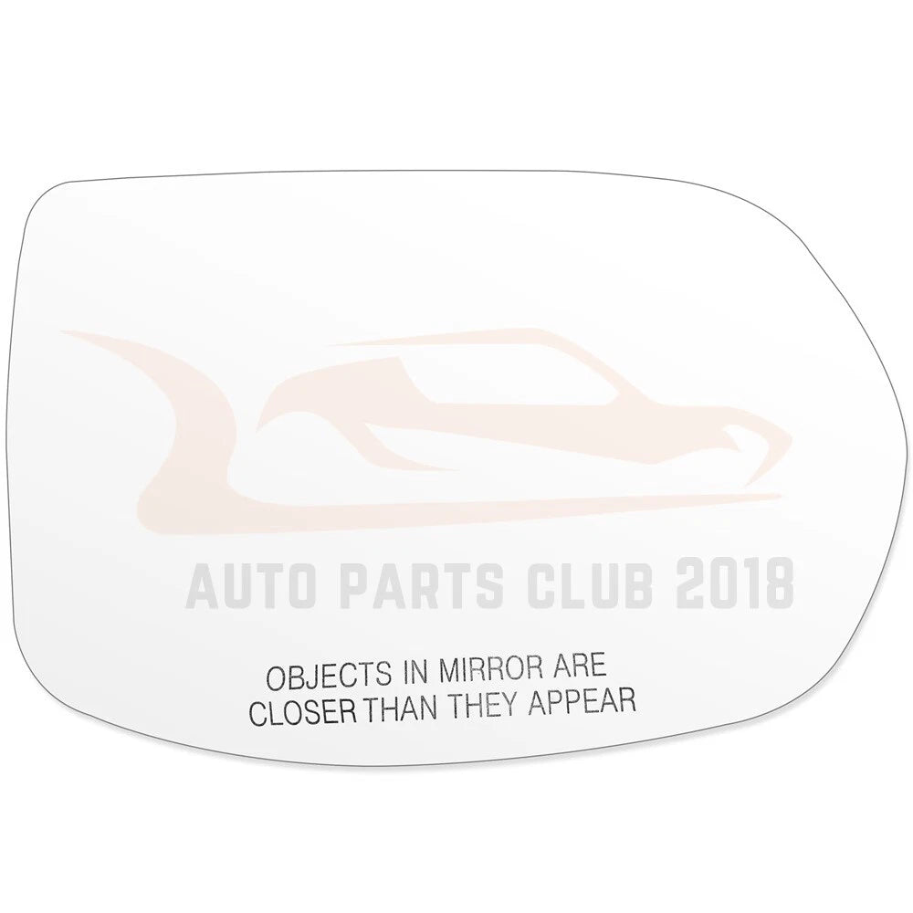 Chrome Heated Convex View Mirror Glass for Honda CR-V (2012-2014)