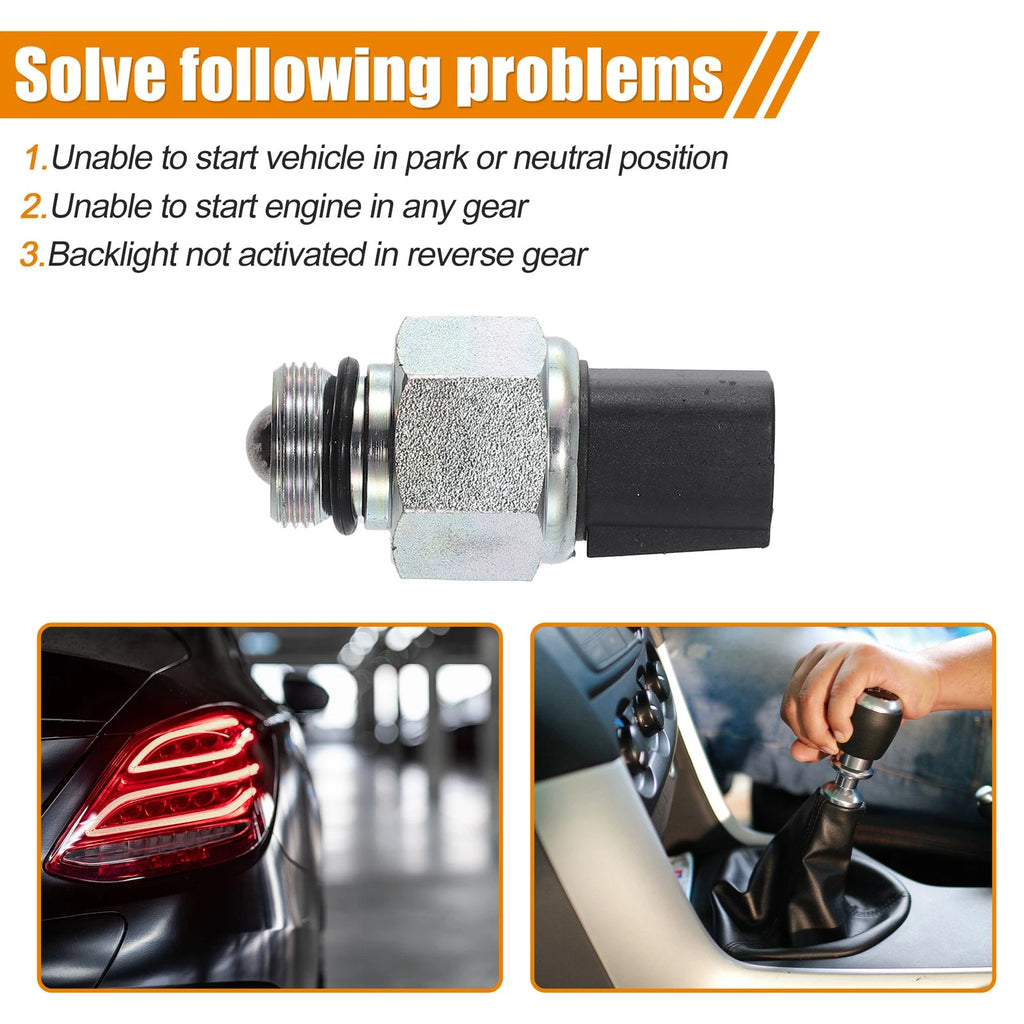 Back-up Lamp Switch for Ford Mondeo Mk3 (2000) - Metal Plastic Bronze Black