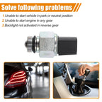 Back-up Lamp Switch for Ford Mondeo Mk3 (2000) - Metal Plastic Bronze Black