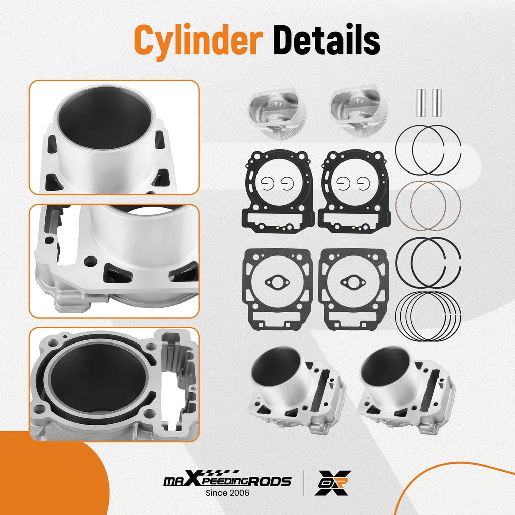 Cylinder Piston Gaskets Kit for Can-Am Outlander Commander (800)