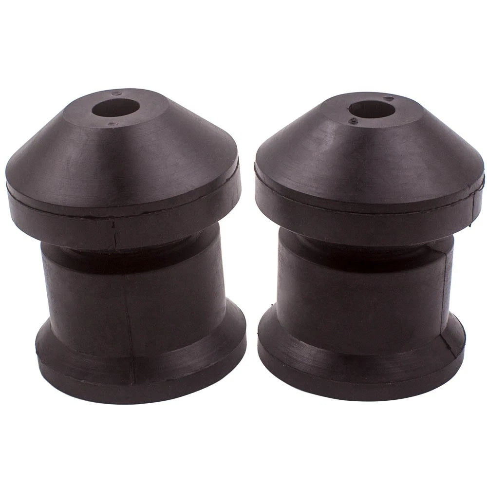 Pair Front Suspension Bump Stops for Hummer H3 & H3T (2006–2010) Black
