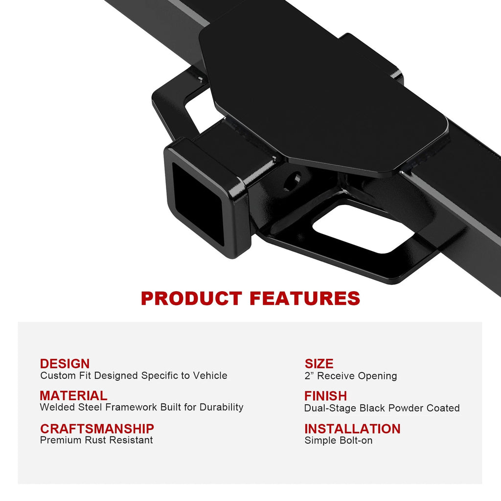 2 Inch Trailer Hitch Receiver for Hyundai Santa Fe (2019-2020)