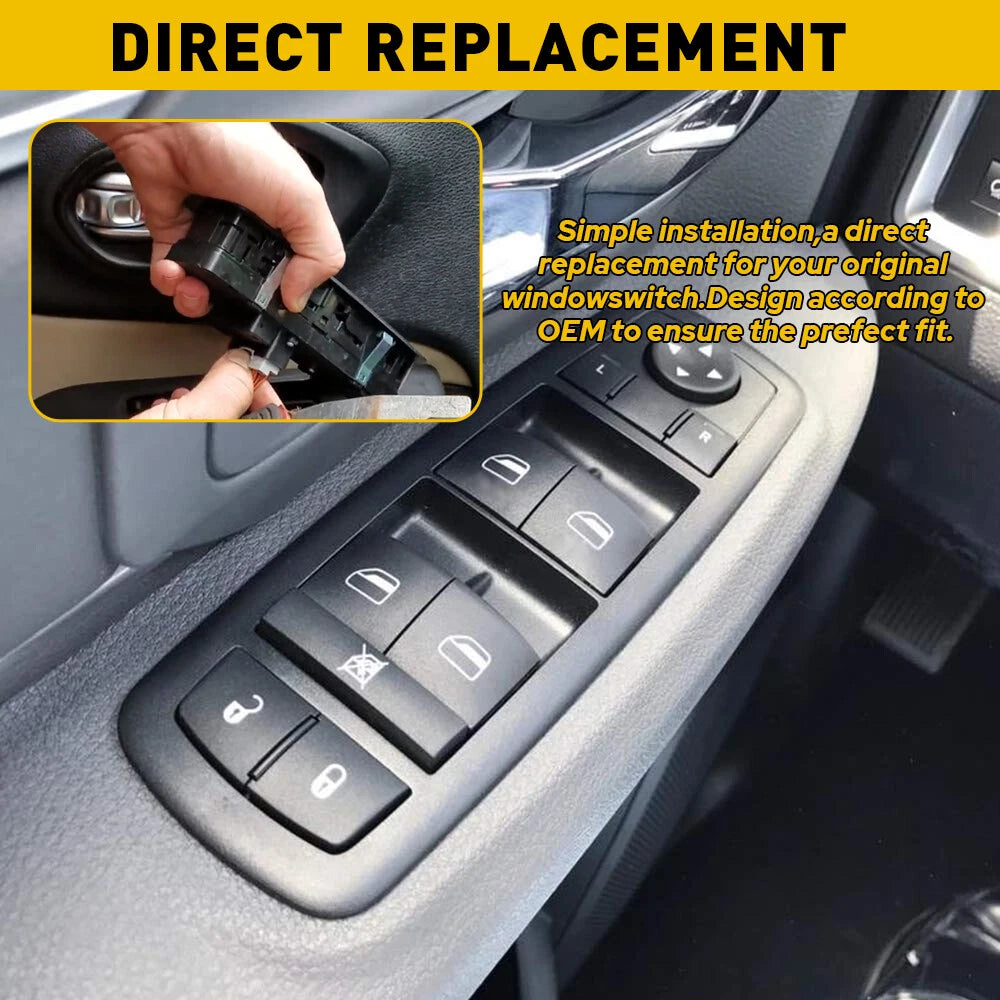 Master Power Window Door Switch for Dodge Grand Caravan (2008–2009)