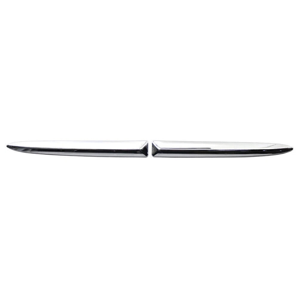 Front Bumper Upper Moulding Trim Cover for FIAT 500 (2007–2015) Chrome