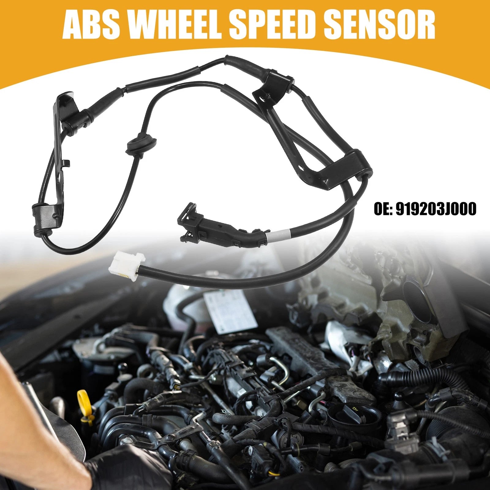 ABS Wheel Speed Sensor No. 919203J000 for Kia Sorento (2009–2012)
