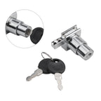 Sliding Door Lock for - Zinc Alloy, Silver