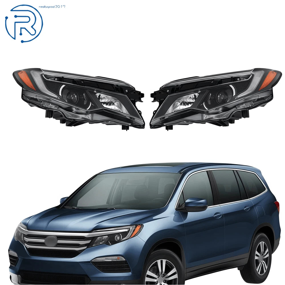 LED Headlights with DRL for Honda Pilot (2016–2021) and Ridgeline (2017–2020)