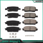 Set of 4 Ceramic Brake Pads for Hyundai Santa Cruz (2021–2023) Kia Sorento