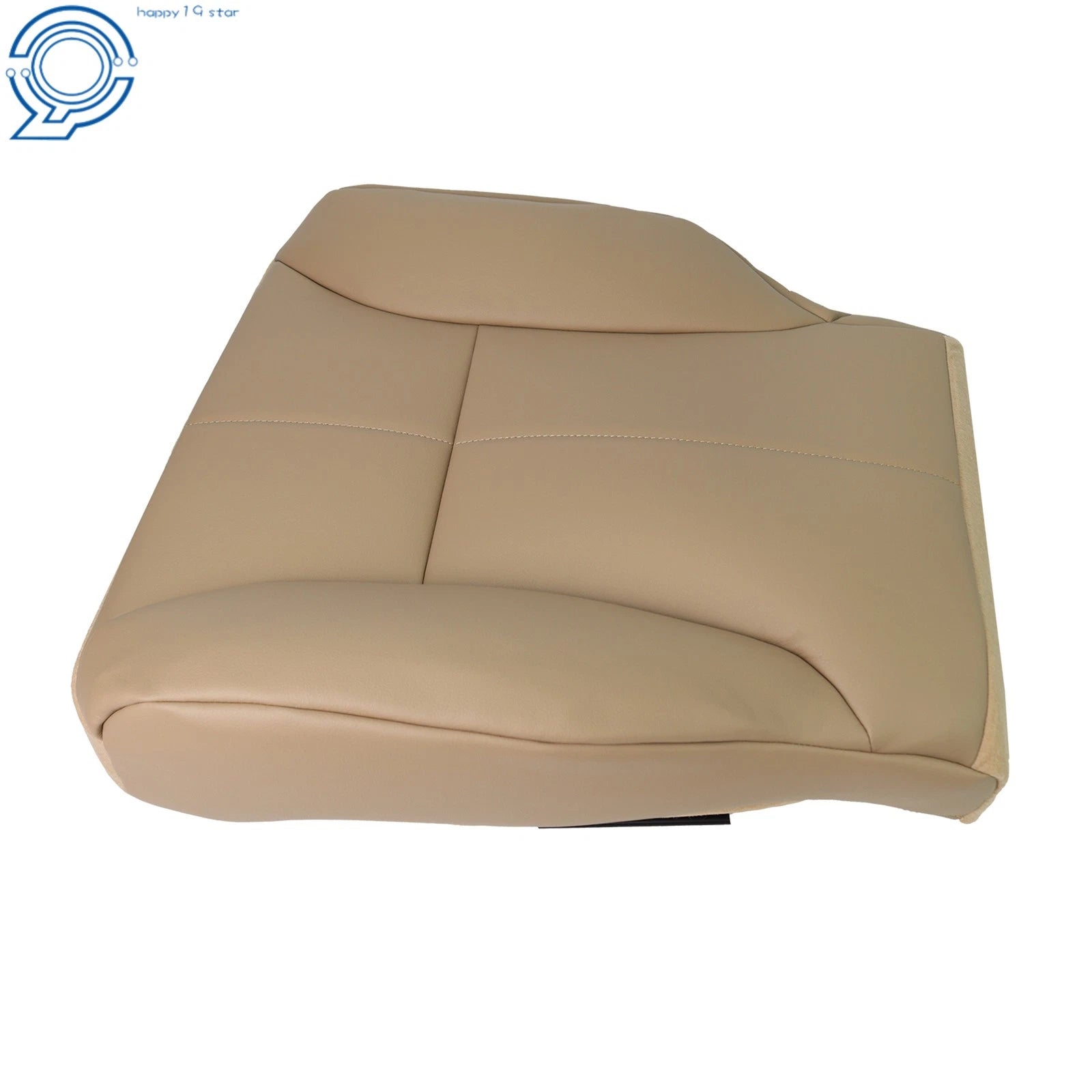 Tan Leather Driver Bottom Seat Cushion Cover for Ram 1500 2500 3500 (1998–2002)