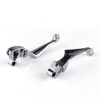Brake Clutch Levers for Harley Dyna Road King FLHR Softail Springer (Chrome)