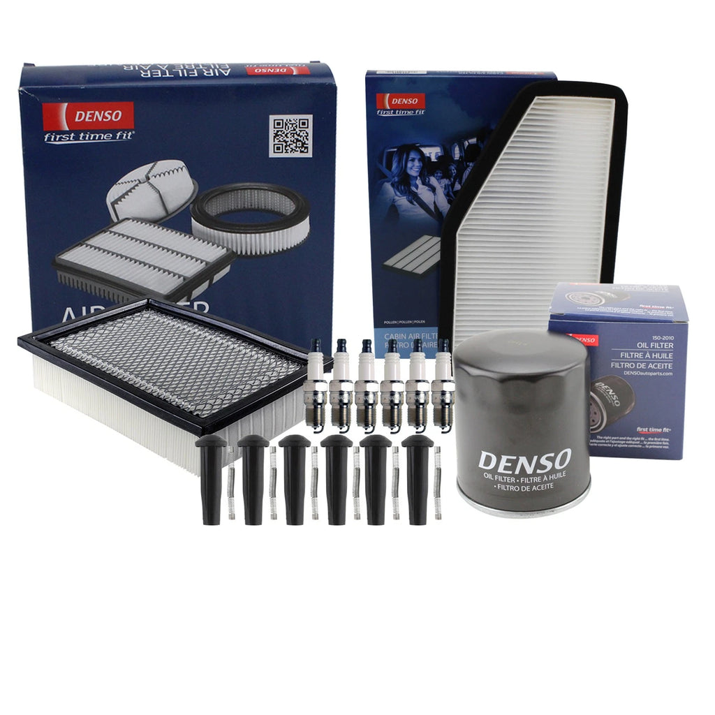 Tune Up Kit 4 Spark Plugs & Boots for Ford Escape, Mariner (2001–2010)