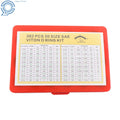 382 PCS FKM O Ring Assortment Kit for (30 Sizes)