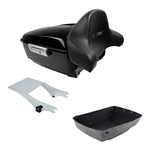 2X Trunk Backrest Pad for Harley Touring (1997–2008)