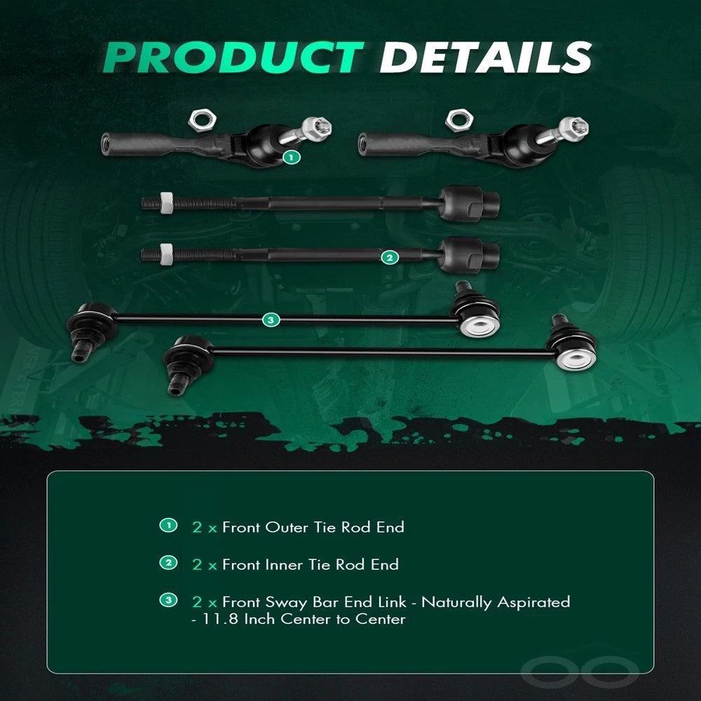 Front Stabilizer Bar Links for Chevy Malibu & Pontiac G6 (2005–2009)