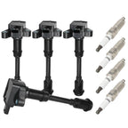 Set of 4 Ignition Coil Spark Plugs for Ford Escape (2013–2016) Transit Connect (2014–2016)