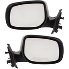 Manual Mirror Set for Toyota Yaris (2007–2011) Manual Folding Paintable