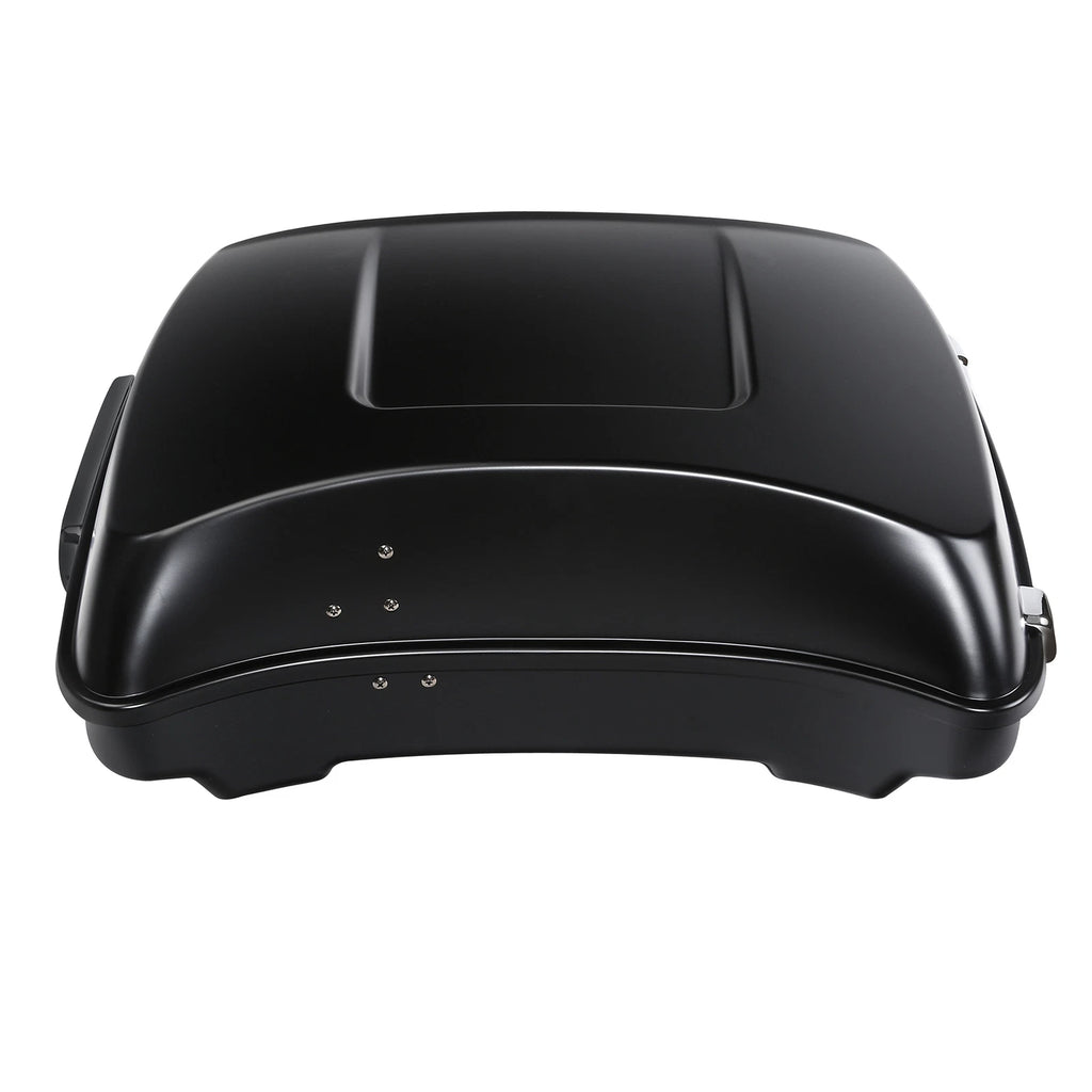 Trunk Backrest Mount Rack for Harley Touring (2014–2026) Black Denim