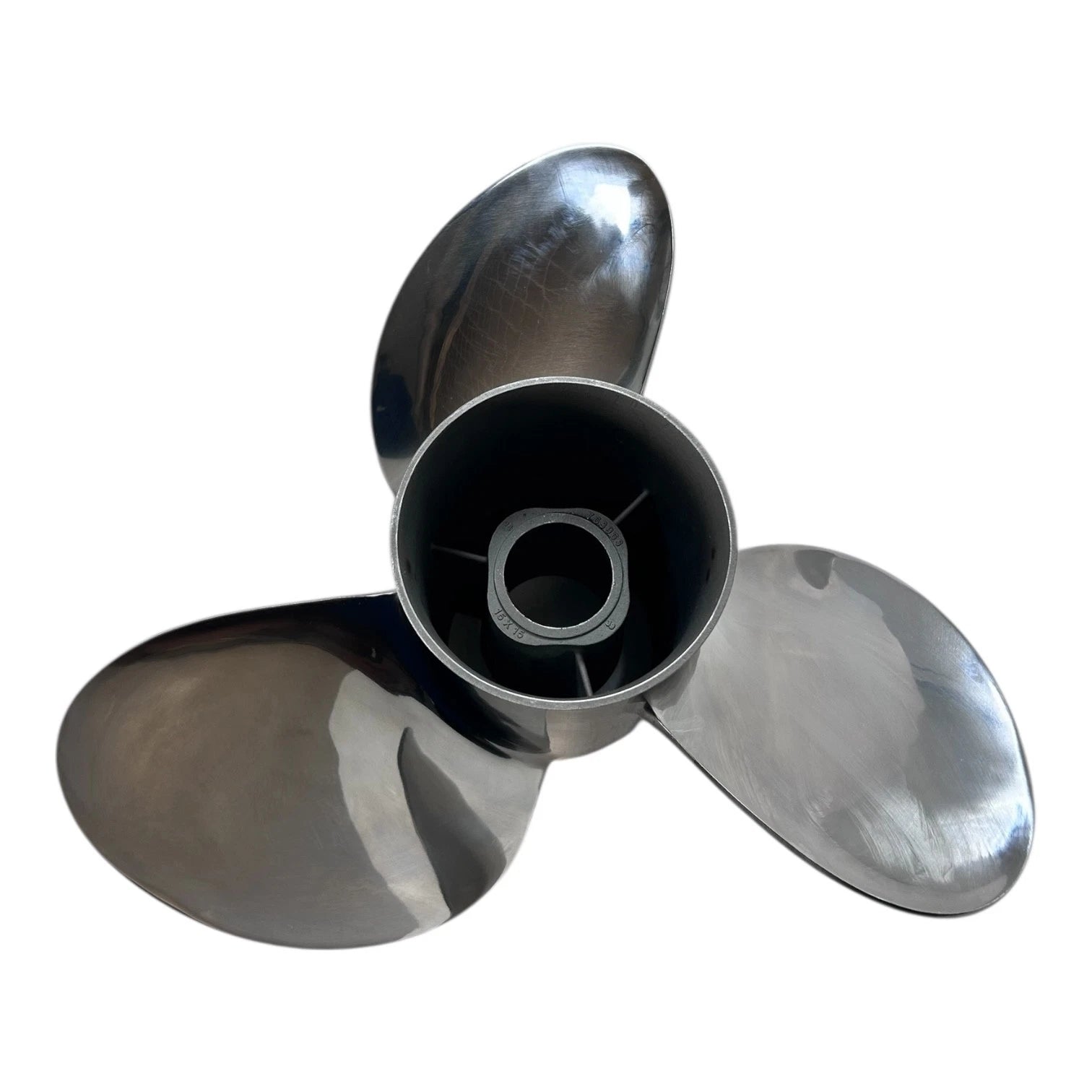 3X 15 x 15 Stainless Steel Propeller for Evinrude Johnson (LH) 763963