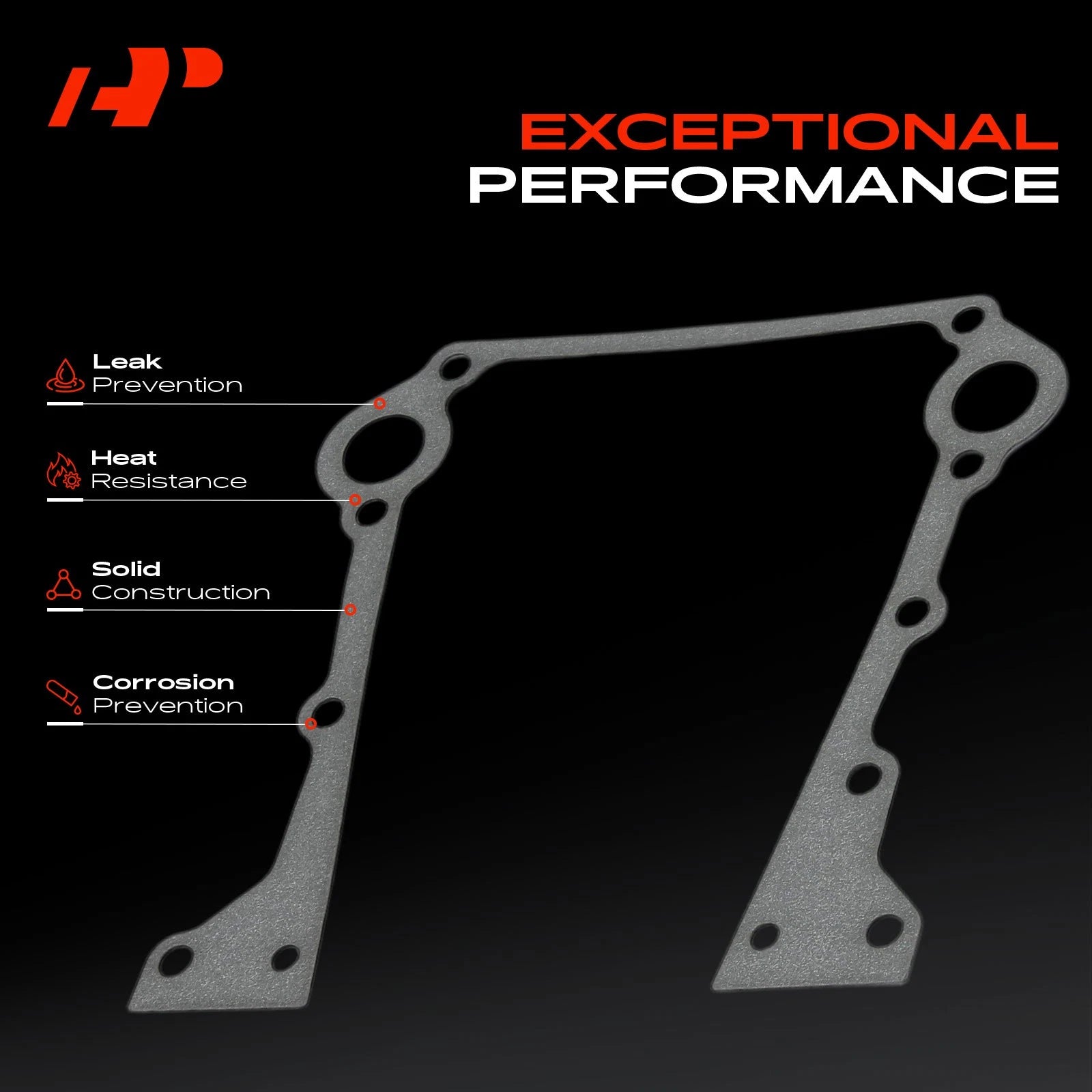 Engine Timing Cover Gasket Set for Jeep Grand Cherokee (1993–1996)