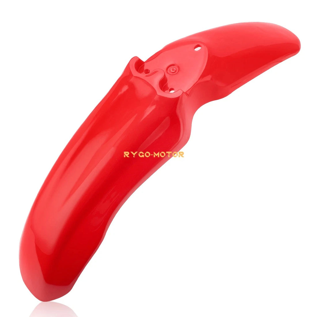 Front Fender Red for Honda CRF100F/CRF80F/XR100/XR100R (2004–2013) 61100-169-700ZB