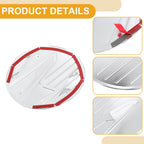 Fuel Tank Door Cap for Mazda CX-30 (2020–2025) Chrome Silver Tone