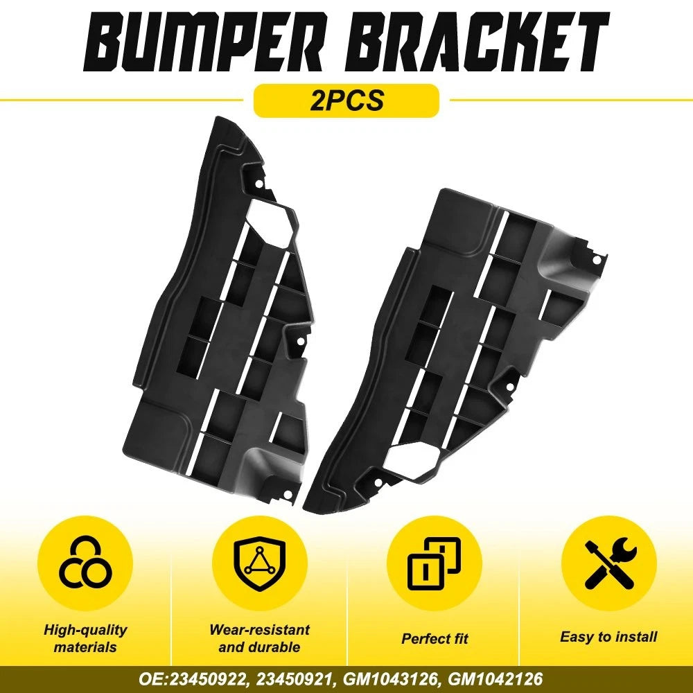 Front Bumper Support Brackets for Chevy Colorado GMC Canyon (2015–2020)
