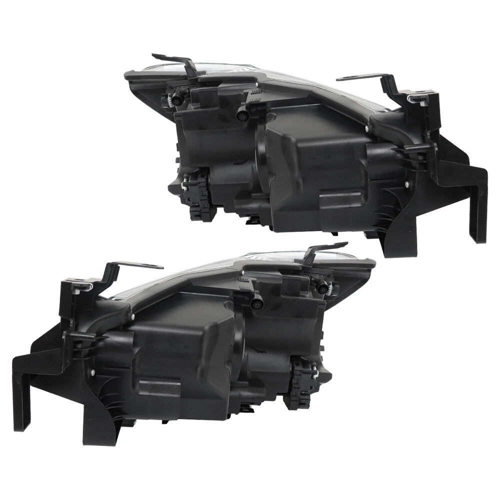 Set of 2 Halogen Chrome Headlights for Mazda 6 (2014-2017)