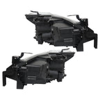 Set of 2 Halogen Chrome Headlights for Mazda 6 (2014-2017)